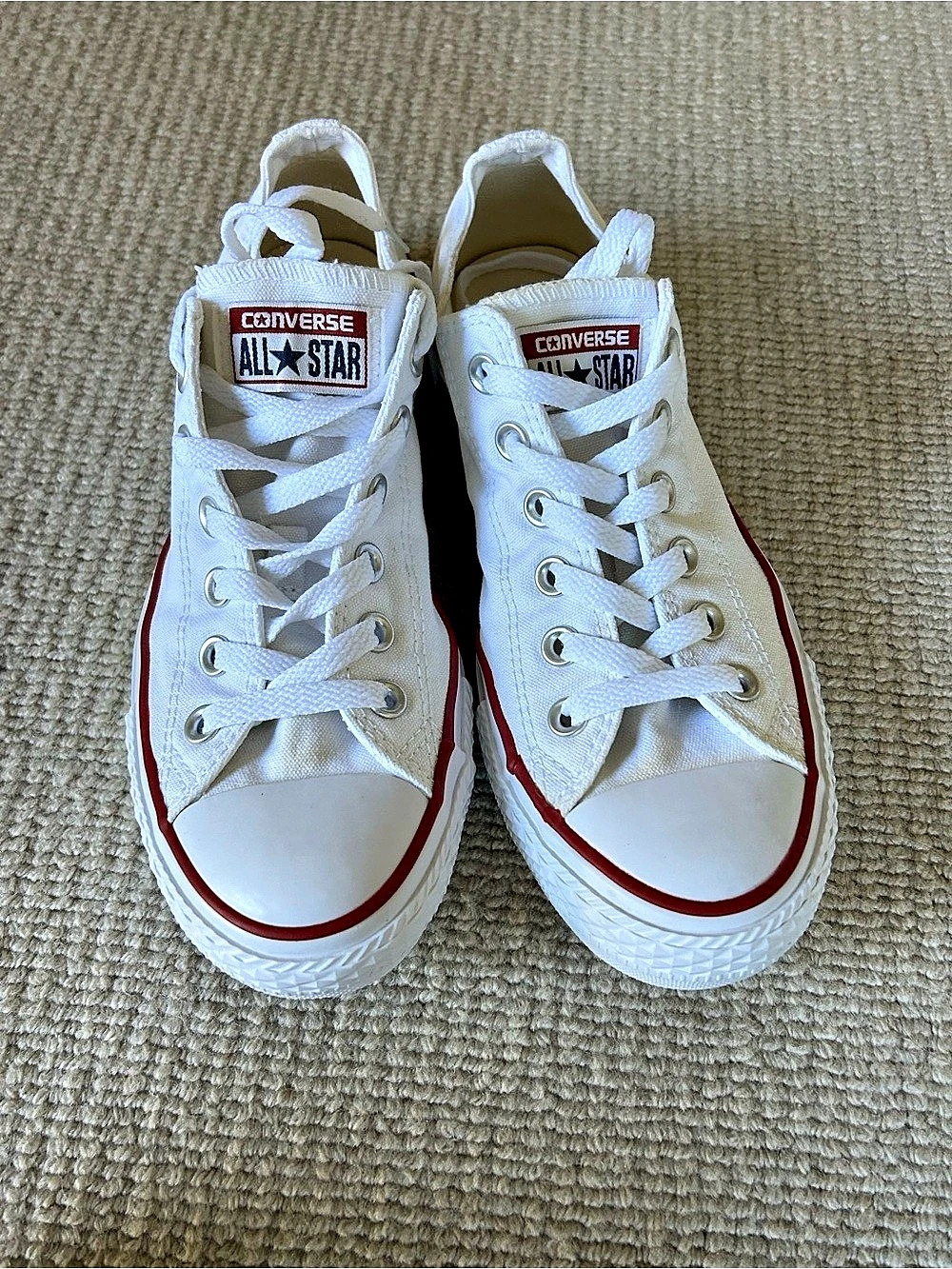 Converse Chuck Taylor All Star Low Top Sneakers White US 8